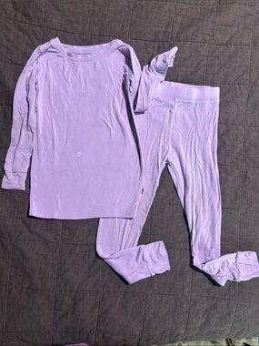 Early Grey bamboo pajama set